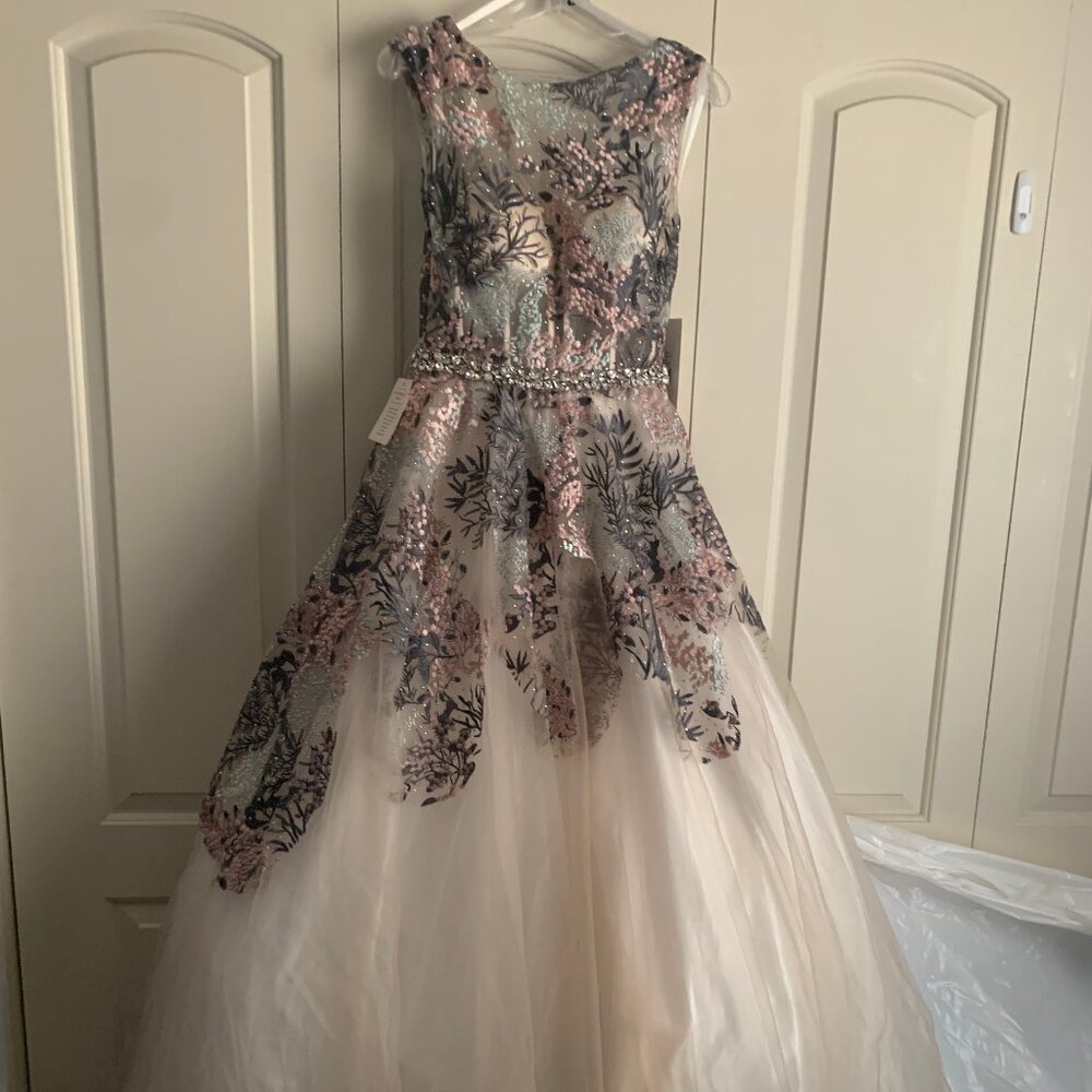 A-line Prom Dress - Colors Couture Style J034, Size 6 (New w/ tags)
